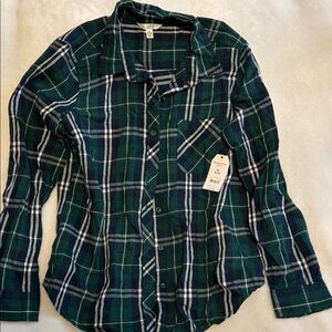 Green Plaid women’s Shirt